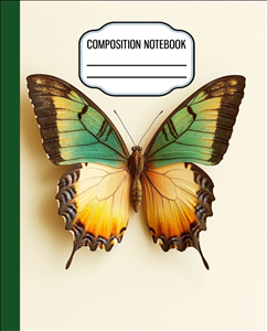 Butterfly Composition Notebook