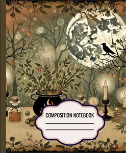 Witchcraft Magic Composition Notebook