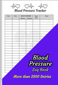 Blood Pressure Log Book